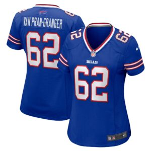 Sedrick Van Pran-Granger Buffalo Bills Women's Game Jersey -  Royal