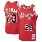 Michael  Chicago Bulls Mitchell & Ness 1984-85 Hardwood Classics Rookie Authentic Jersey - Red