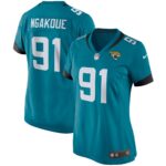 Yannick Ngakoue Jacksonville Jaguars  Women's Game Jersey - Teal