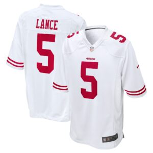 Trey Lance San Francisco 49ers  Game Jersey - White