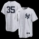 New York Yankees Cody Bellinger #35 White Home Replica Jersey