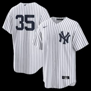 New York Yankees Cody Bellinger #35 White Home Replica Jersey