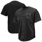 New York Yankees Profile Black Big & Tall Pop Fashion Jersey