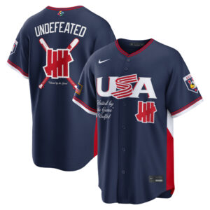 USA Baseball x Undefeated 2026 World Baseball Classic Stadium Jersey - Navy