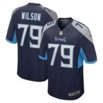 Isaiah Wilson Tennessee Titans  Game Jersey - Navy