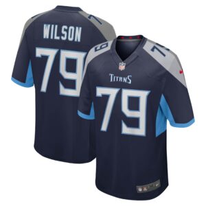 Isaiah Wilson Tennessee Titans  Game Jersey - Navy