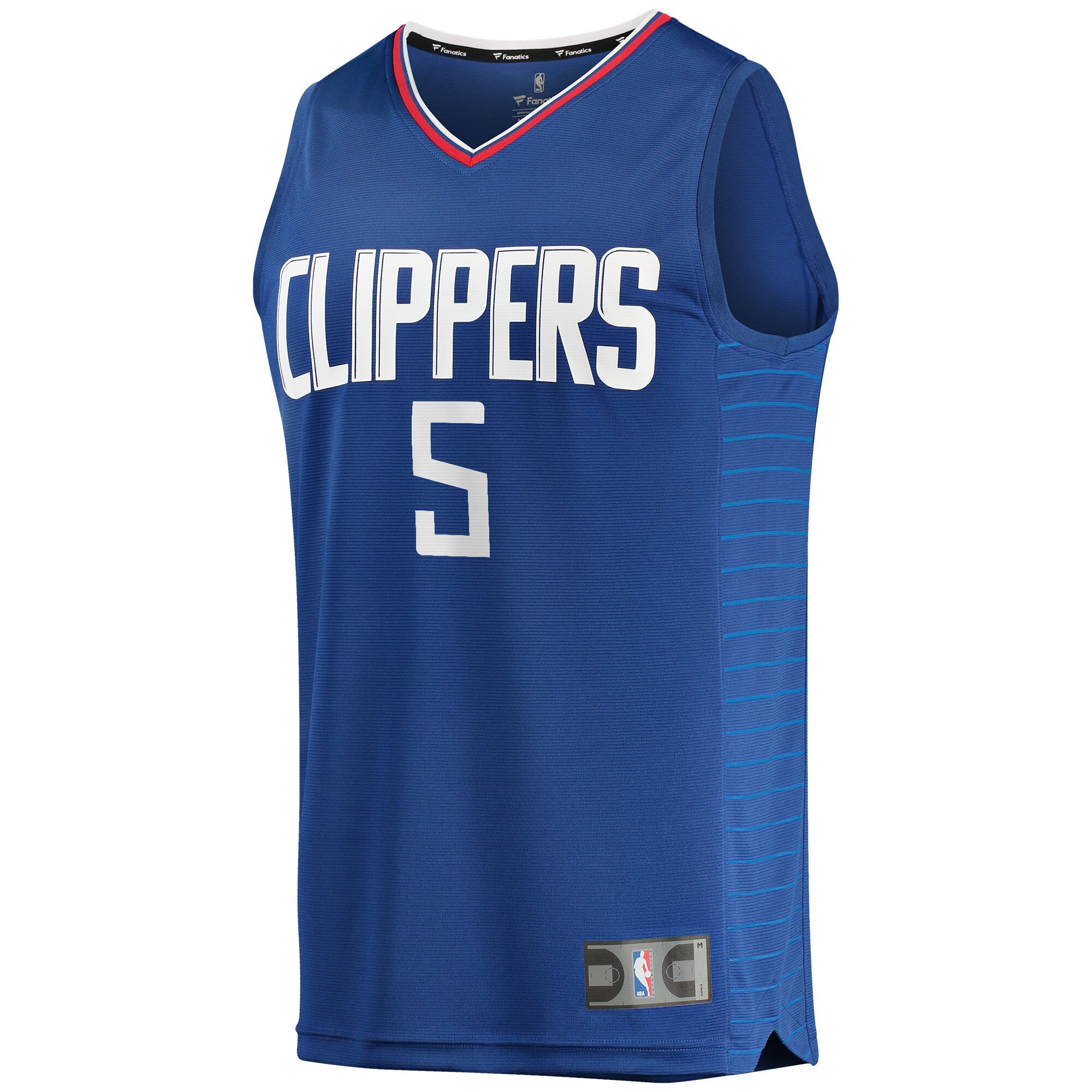 Luke Kennard LA Clippers 2021/22 Fast Break Replica Jersey - Icon Edition - Royal - Image 2