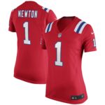 Cam Newton New England Patriots Women's Alternate Game Jersey - Red