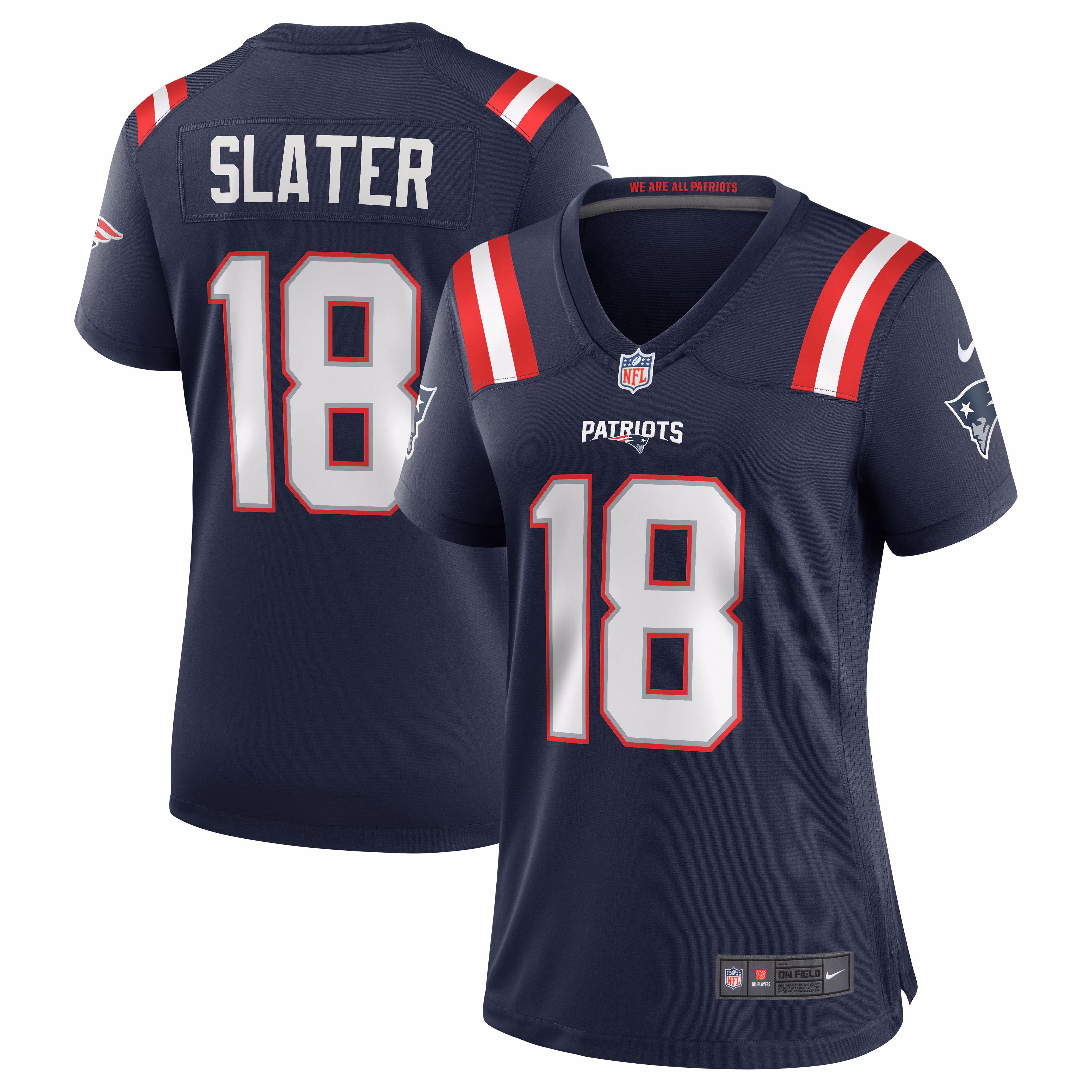 Matthew Slater New England Patriots Women's Game Jersey - Navy