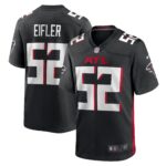 Milo Eifler Atlanta Falcons  Game Jersey -  Black