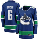 Brock Boeser Vancouver Canucks Women's Home Breakaway Jersey - Blue