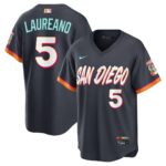Ramón Laureano #5 San Diego Padres Obsidian 2026 City Connect Stadium Jersey