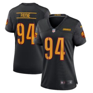 Da'Ron Payne Washington Commanders Women's Alternate Game Jersey - Black