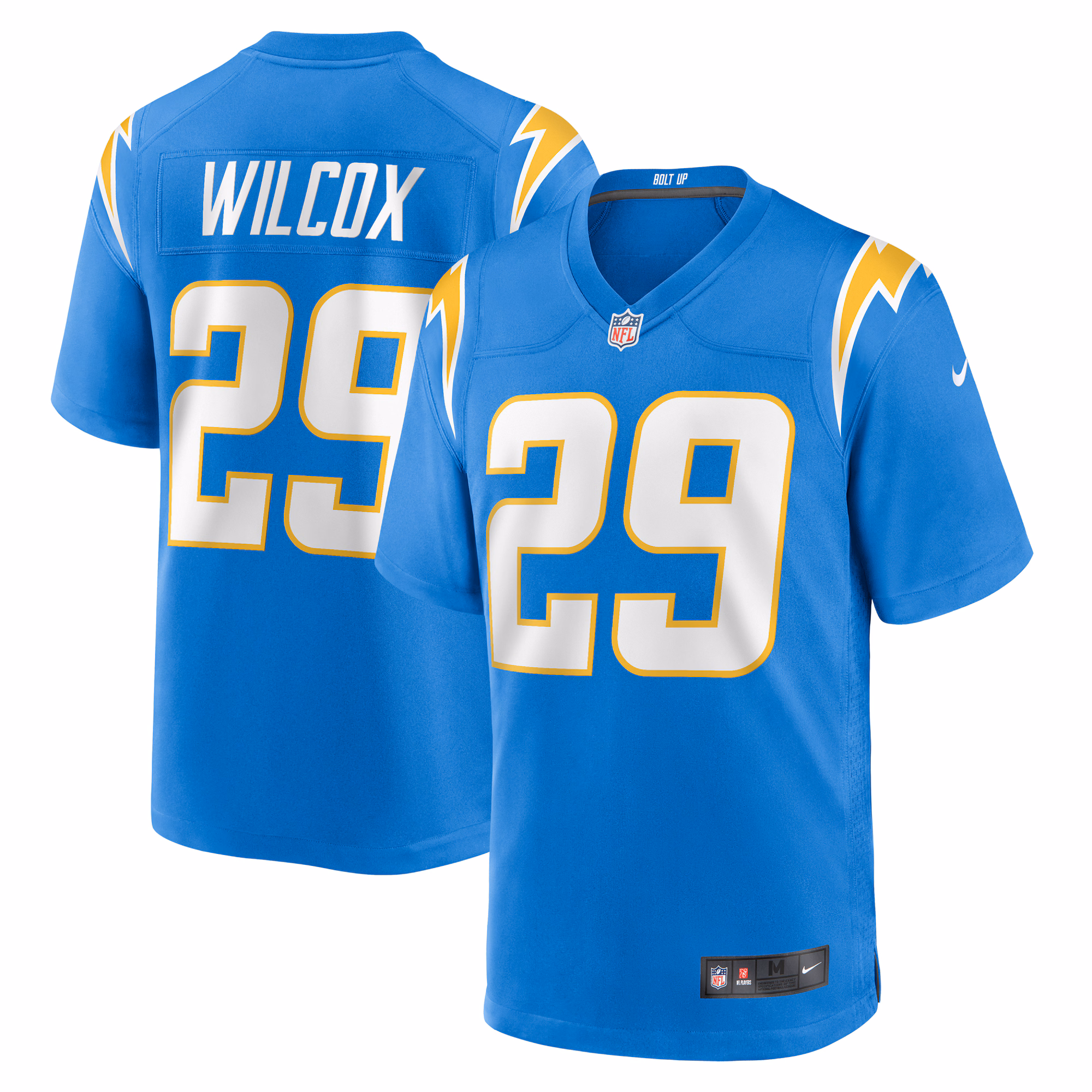Chris Wilcox Los Angeles Chargers Team Game Jersey -  Powder Blue