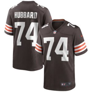 Chris Hubbard Cleveland Browns  Game Jersey - Brown