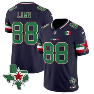 CeeDee Lamb # 88 2025 Dallas Cowboys Mexico Vapor Limited Jersey - All Stitched