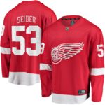 Moritz Seider Detroit Red Wings Home Breakaway Player Jersey - Red