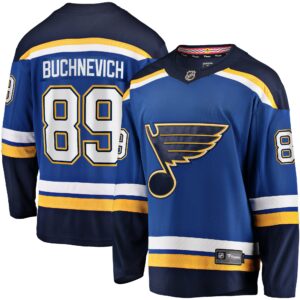 Pavel Buchnevich St.Louis Blues Home Breakaway Player Jersey - Blue