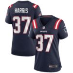 Damien Harris New England Patriots  Women's Game Jersey - Navy