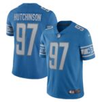 Aidan Hutchinson Detroit Lions  Team Vapor Limited Jersey - Blue