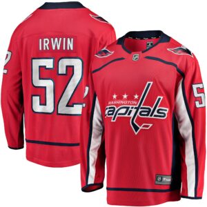 Matt Irwin Washington Capitals Home Breakaway Player Jersey - Red