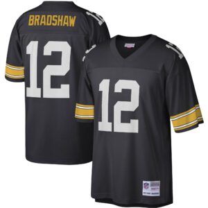 Terry Bradshaw Pittsburgh Steelers  Legacy Replica Jersey - Black