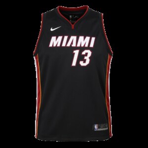 Bam Adebayo Kids Icon Black Replica Jersey