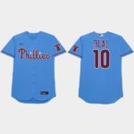 J.T. Realmuto 2021 Players Weekend Real Nickname Blue Men's Jersey