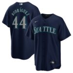 Men's Seattle Mariners Julio Rodriguez  Navy Official Replica Player Jersey