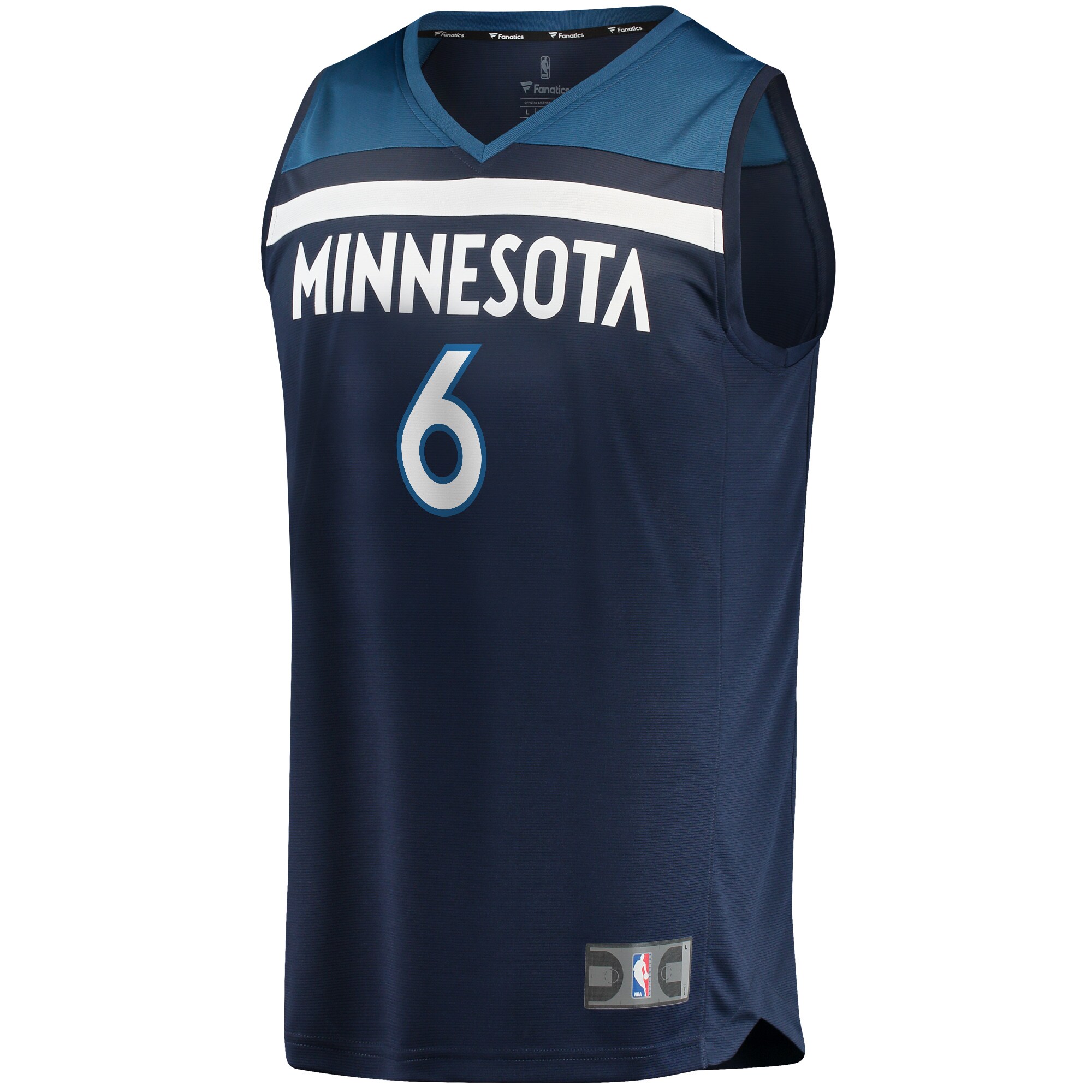 McLaughlin Minnesota Timberwolves Fast Break Player Jersey - Icon Edition - Navy - Image 2