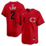 Gavin Lux #2 Cincinnati Reds 2026 City Connect Vapor Premier Limited Jersey - All Stitched