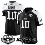 Khalil Shakir #10 Buffalo Bills BUF Mafia Gothic Vapor Limited Jersey - Farewell Highmark Patch - All Stitched