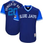 Toronto Blue Jays #20 Josh Donaldson Light Blue "Bringer of Rain" Players Weekend Stitched Jersey