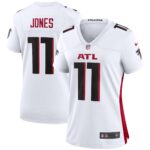 Julio Jones Atlanta Falcons  Women's Player Game Jersey - White