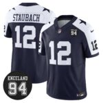 Dallas Cowboys #94 Marshawn Kneeland Memorial Patch Vapor Limited Jersey - All Stitched