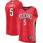 Herbert Jones New Orleans Pelicans  Fast Break Replica Player Jersey - Statement Edition - Red