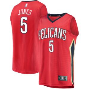 Herbert Jones New Orleans Pelicans  Fast Break Replica Player Jersey - Statement Edition - Red