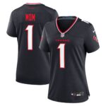 Houston Texans Women's #1 Mom Game Jersey - Navy