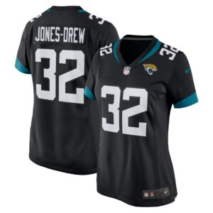 Maurice Jones-Drew Jacksonville Jaguars  Women's Game Retired Player Jersey - Black