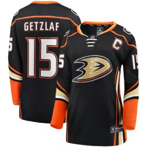 Ryan Getzlaf Anaheim Ducks Women's 2019/20 Breakaway Player Jersey - Black