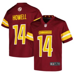 Sam Howell Washington Commanders  Youth Game Jersey - Burgundy