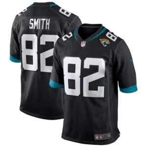 Jimmy Smith Jacksonville Jaguars Game Retired Player Jersey - Black