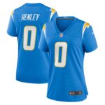 Daiyan Henley Los Angeles Chargers Women's Team Game Jersey - Powder Blue