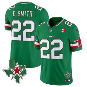 Emmitt Smith # 22 2025 Dallas Cowboys Mexico Vapor Limited Jersey - All Stitched