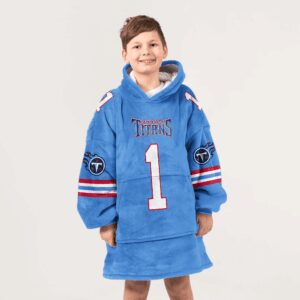 Kid C.W 1 Tennessee Football Unisex Blanket Hoodie