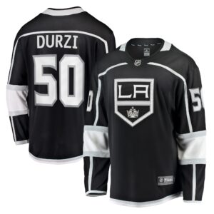 Sean Durzi Los Angeles Kings Home Breakaway Player Jersey - Black
