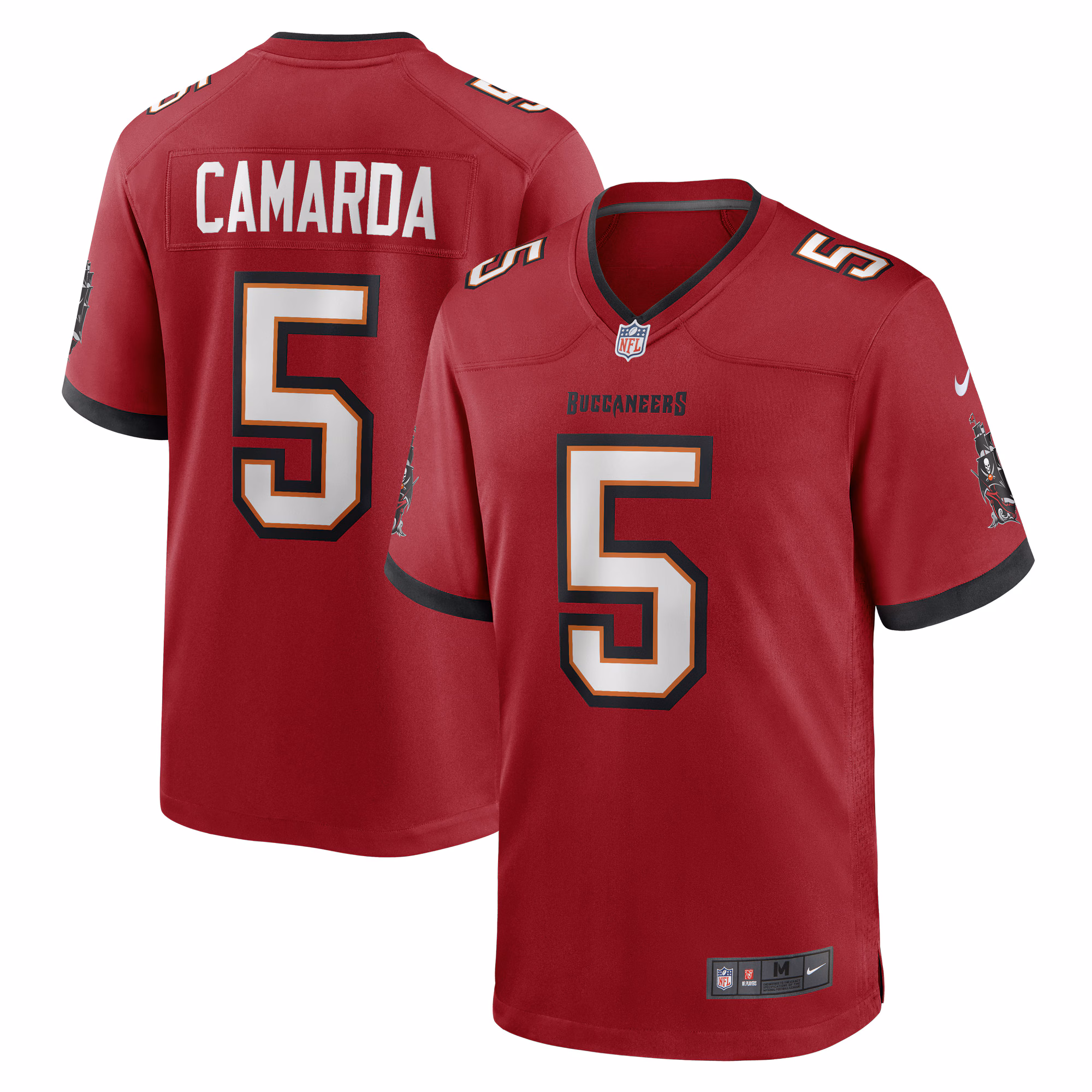 Jake Camarda Tampa Bay Buccaneers Game Player Jersey - Red
