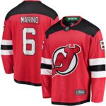 John Marino New Jersey Devils Home Breakaway Player Jersey - Red