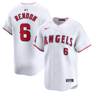 Los Angeles Angels Anthony Rendon #6 White Home Limited Player Jersey