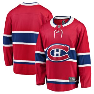Men's Montreal Canadiens Red Breakaway Home Jersey